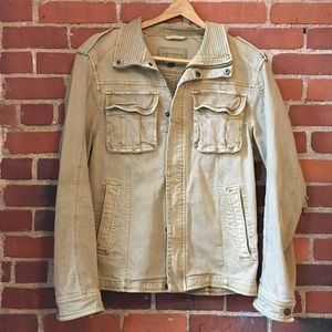 Tan Denim Jacket Sonoma Life + Style Size M